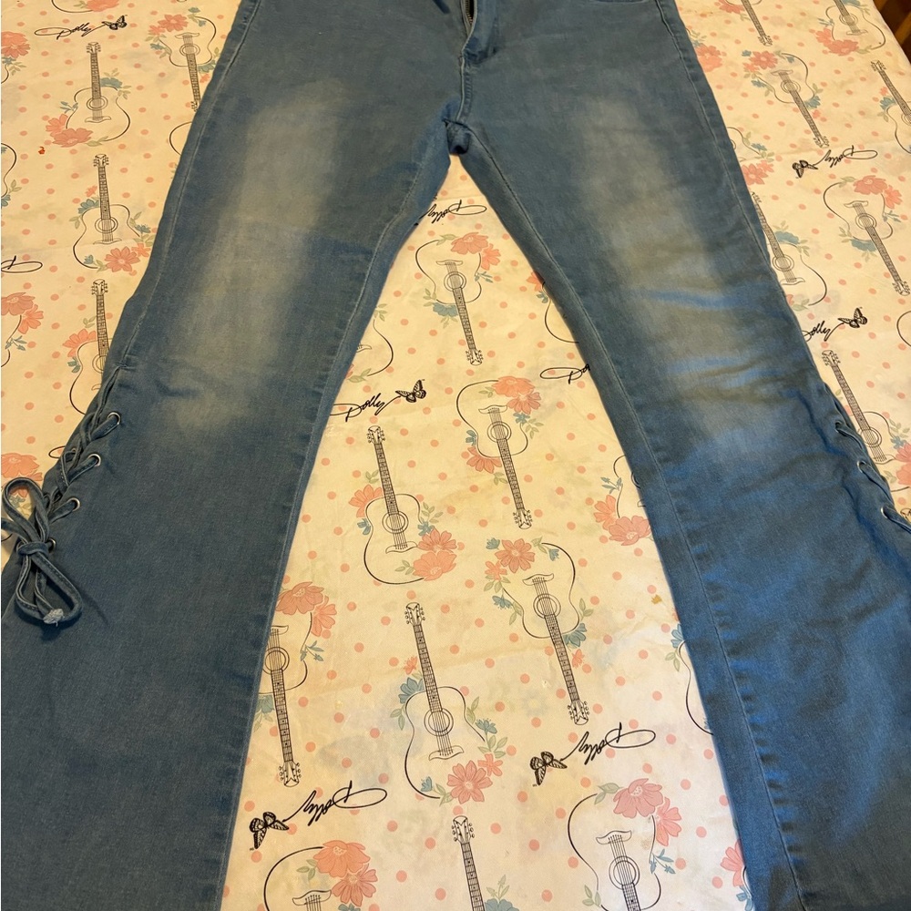 Blue Jean bell bottom 31” inseam